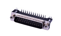 25 PIN-Input/Output Verbindungsstück-Sockel-Kupferlegierungs-starker Kontakt-Vorgesetzt-Abschirmeffekt