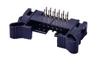 Rechtwinkliger 26 Pin PWB-Draht zur Leiterplatten-Verbinder-Ejektor-Titel-Schwarz-Farbe