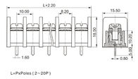 CER 10.0mm Neigungs-Verteiler-Verbindungsstück PWB-Sperre 1*05P PBT mit Schutz-Abdeckung