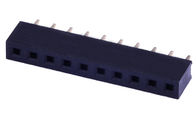 Einzelne der Reihen-1.0AMP PA6T weibliche Neigung Titel PWB-Verbindungsstück-2.0mm