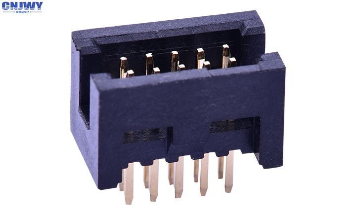 Doppelreihe 10 Pin-Titel-Verbindungsstück, Mannpin-PWB-Draht zu den Leiterplatten-Verbindern
