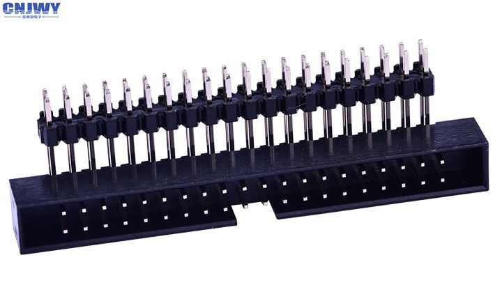 Vertcial-Draht, zum von 2mm Neigung Pin-Titel, 2 * 20 Pin-Draht zum Leiterplatten-Verbinder zu verschalen