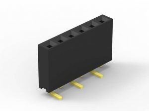 Quadratischer Pin PCB-Header-Anschluss 2 Pins bis 50 Pins 2,54mm Abstand für Computer