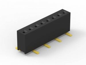 Gerade SMD weibliche Kopfhaut, Einzelreihe weibliche Kopfhaut 1.27mm Pitch