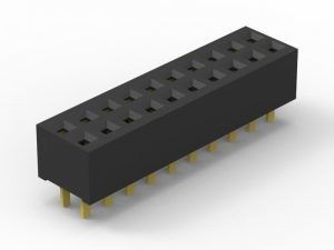 1.00 mm 8 Stift weiblicher Kopf, weiblicher PCB Kopf Widerstandsspannung 500 V
