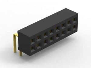 Dauerhafte 30 / 40 Pin weibliche Kopf, 1,00 mm Pitch PCB Kopf weiblich