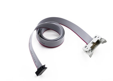 2 * 5 Pins IDC Bandkabelbaugruppen, 2,54 mm Pitch-Bandkabel PVC-Material