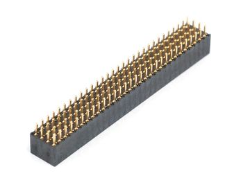 DIP 4 x 10 Pin weiblicher Kopfhörer 2,00 mm Vier-Reihe Phosphor-Bronz-Kontaktmaterial