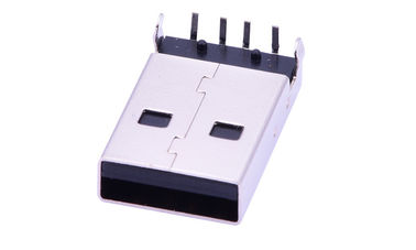 4 Pins PCBA Männlich Micro USB Eingangsausgangsteilnehmer Kunststoff 100V Spannungswiderstand