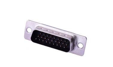 Drei Reihe Db 26 Pin Connector, 180 Grad D Sub Männlicher Connector Kupferlegierung