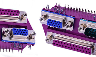 Rechtswinkel 25 Pin D-Konnektor, 90 Grad Stecker in 9 Pin D-Konnektor weiblich