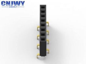 PCB-Ausbrechen Weibliche Kopfhörer, 2,54 mm Weibliche Kopfhörer Kontaktwiderstand 20mΩ Max