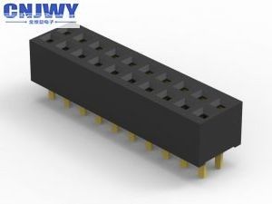 1.00 mm 8 Stift weiblicher Kopf, weiblicher PCB Kopf Widerstandsspannung 500 V