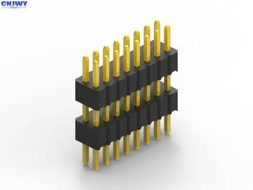 Universal 1,27 Pitch Pin Header, Quadrat 40 Pin Header Stecker 500 V Widerstandsspannung