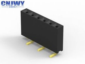 Quadratischer Pin PCB-Header-Anschluss 2 Pins bis 50 Pins 2,54mm Abstand für Computer