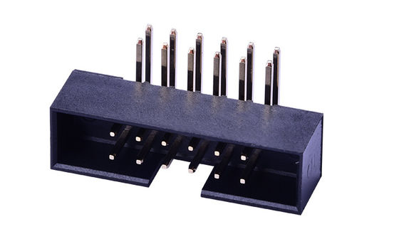 Rechtswinkler-Box-Header-Anschluss 2 * 6 Pin PA6T Höhe 4,8 mm Stromstärke 2,0 AMP