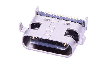 USB 3.1 Weibliche Sitz-Eingang-Ausgangsanschlüsse 24 Kontaktposition Sinkplattenart