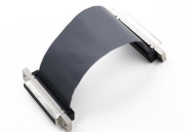 SCSI weibliche 1,27 mm Schraubbandkabel, abgeschirmt 34-Pin-Flachbandkabel