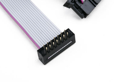2 * 07 Wege IDC / DIP Flat Ribbon Kabel Montage mit Schmetterling Haken