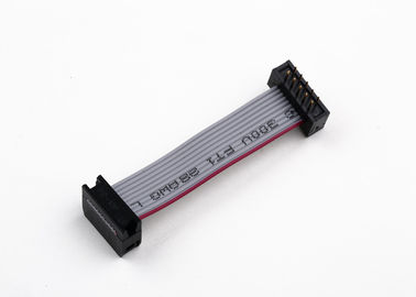 Schwarzes IDC Flachkabel mit DIP-Stecker, kundenspezifisches elektronisches Bandkabel