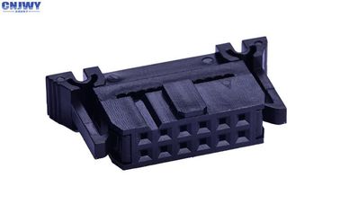 2.54MM Pitch IDC Steckdose Weiblicher Anschluss mit Schmetterlingshaken PBT Isolierung