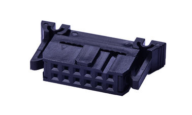 2.54MM Pitch IDC Steckdose Weiblicher Anschluss mit Schmetterlingshaken PBT Isolierung