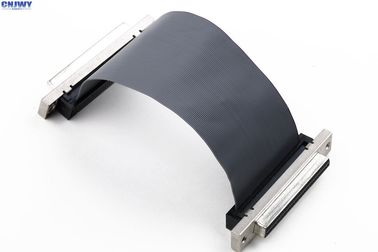 SCSI weibliche 1,27 mm Schraubbandkabel, abgeschirmt 34-Pin-Flachbandkabel