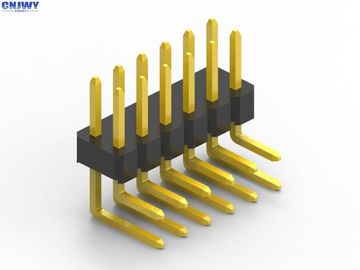 Messing 2,00 mm PCB Kopfspinne Doppelreihe, durch Loch 14 Kopfspinn-Anschluss