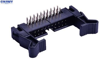 Lange Verriegelung PCB Draht an Bord Anschlüsse Ejektorkopf Widerstandsspannung 500V