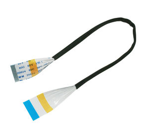 Custom 1mm Pitch Ribbon Kabel, 30 Wege ein Typ abgeschirmt Flat Flex Kabel