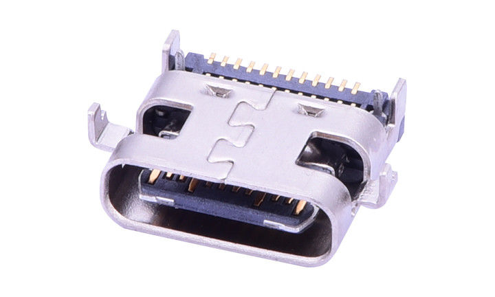 USB 3.1 Weibliche Sitz-Eingang-Ausgangsanschlüsse 24 Kontaktposition Sinkplattenart
