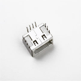 Automobil-USB-Steckverbinder mit 4 Pins nach hinten SMT-Typ