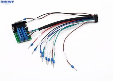 I / O-Ausbruch-elektrische Kabel DGB9FT mit 2.0mm Du Pont verschiedenem Farbdraht